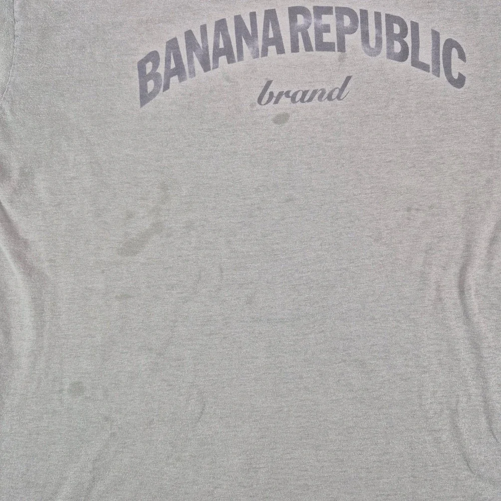 Vintage Banana Republic T-Shirt Mens Medium Green Single Stitch Made in USA